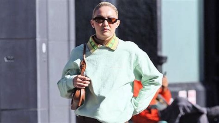 Gigi Hadid Rocks Green Sweatshirt In NYC After Kanye West Branded Her A ‘Zombie’ Online
