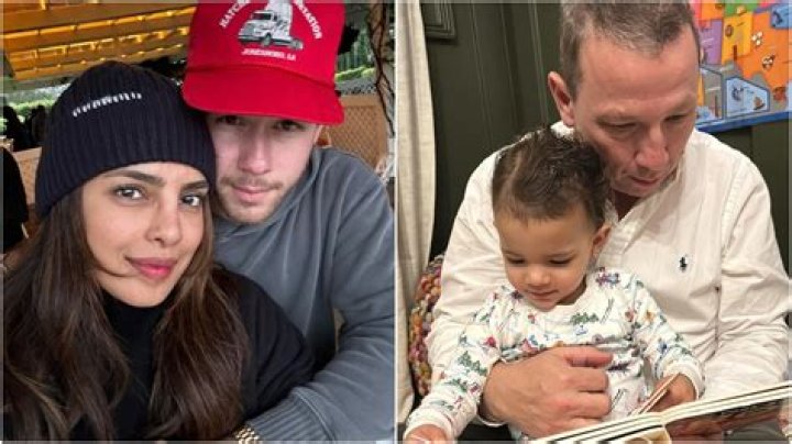 Priyanka Chopra Cuddles Daughter Malti, 10 Mos., By The Fireplace As They Gear Up For Christmas